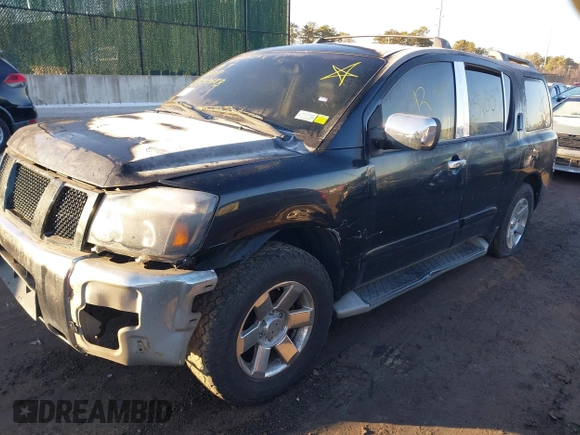 2004 Nissan Armada LE z VIN 5N1AA08B44N731929, wystawiony jako IAAI lot #41382572 z przebiegiem Nie podano mil oraz . Historia ofert i sprzedaży dostępna na DreamBid. Obrazek 6.