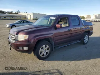 2009 Honda Ridgeline RTS with VIN 5FPYK16479B104309, listed as a Copart auction lot 46247315 with 296,278 mi miles and Clean Title. Bid and sale history available at carsss.com. Image 1.
