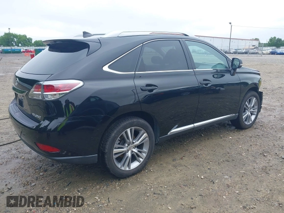 2015 Lexus RX 350 with VIN 2T2ZK1BA3FC204492, listed as a IAAI auction lot 42356276 with 105,889 mi miles and . Bid and sale history available at DreamBid. Image 4.