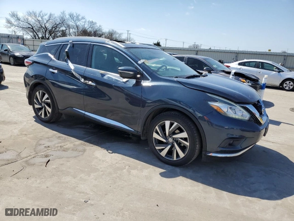 2015 Nissan Murano SL with VIN 5N1AZ2MG7FN271268, listed as a Copart auction lot 48418085 with 219,233 mi miles and Salvage Title. Bid and sale history available at carsss.com. Image 4.