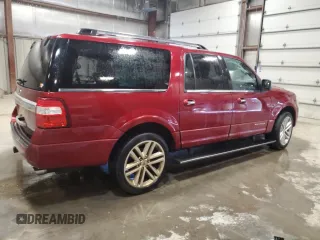 2015 Ford Expedition Max Platinum with VIN 1FMJK1MT9FEF17653, listed as a Copart auction lot 59364175 with 171,517 mi miles and Clean title. Bid and sale history available at DreamBid. Image 3.