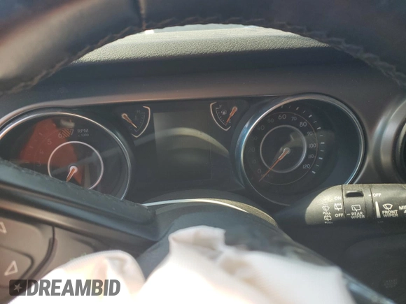 2020 Jeep Wrangler Unlimited Sport S с VIN 1C4HJXDN5LW269143, выставлен на аукционе Copart как лот 51481855 с пробегом Не указан миль и Списание • Salvage title. История ставок и продаж доступна на DreamBid. Изображение 9.