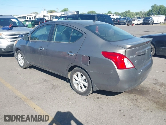 2013 Nissan Versa S with VIN 3N1CN7AP8DL820857, listed as a IAAI auction lot 42690300 with 154,408 mi miles and . Bid and sale history available at DreamBid. Image 3.