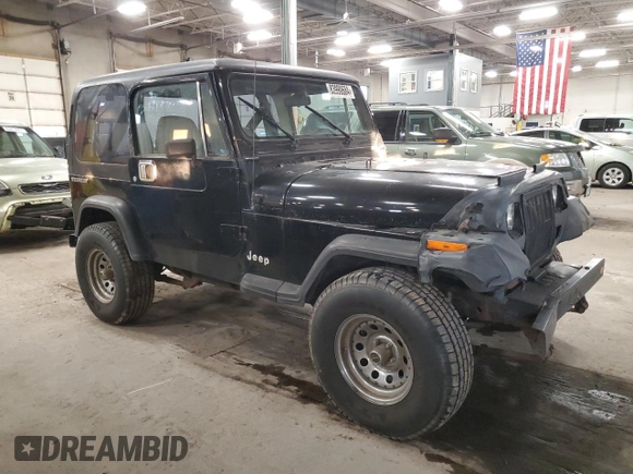 1990 Jeep Wrangler "S" with VIN 2J4FY19E7LJ511490, listed as a Copart auction lot 83990684 with 133,833 mi miles and Clean Title. Bid and sale history available at carsss.com. Image 4.