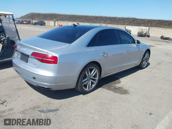 2015 Audi A8 3.0T z VIN WAU3GAFD6FN033635, wystawiony jako IAAI lot #42327204 z przebiegiem 87 167 mil mil oraz . Historia ofert i sprzedaży dostępna na DreamBid. Obrazek 4.