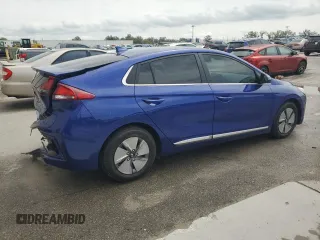 2021 Hyundai Ioniq SE with VIN KMHC75LC2MU252774, listed as a Copart auction lot 47919995 with 84,028 mi miles and Non Repairable. Bid and sale history available at DreamBid. Image 3.