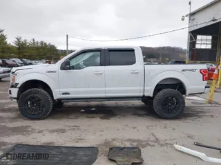 2018 Ford F-150 XL with VIN 1FTEW1E54JFA50770, listed as a IAAI auction lot 41721839 with 98,605 mi miles. Bid and sale history available at carsss.com. Image 15.