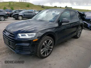 2019 Audi SQ5 Premium Plus with VIN WA1B4AFY7K2093004, listed as a Copart auction lot 61999783 with 25,272 mi miles. Bid and sale history available at carsss.com. Image 1.
