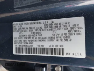 2024 Mazda CX-50 S Select with VIN 7MMVABAM8RN220180, listed as a IAAI auction lot 40608590 with 3,203 mi miles and . Bid and sale history available at DreamBid. Image 9.