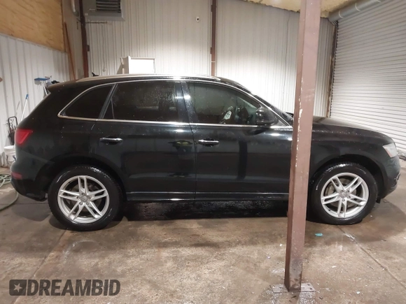 2015 Audi Q5 Premium Plus with VIN WA1DGAFP9FA016282, listed as a IAAI auction lot 41377498 with 122,000 mi miles and . Bid and sale history available at DreamBid. Image 13.