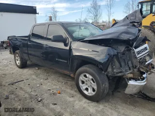 2014 Chevrolet Silverado 1500 LT with VIN 1GCUKRECXEF196715, listed as a Copart auction lot 41894235 with 0 mi miles and Salvage Title. Bid and sale history available at carsss.com. Image 4.