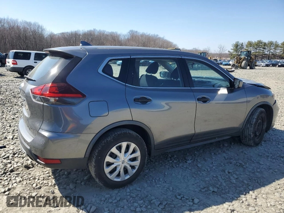 2018 Nissan Rogue S with VIN JN8AT2MT6JW452551, listed as a Copart auction lot 48487015 with 107,550 mi miles and Salvage Title. Bid and sale history available at carsss.com. Image 3.