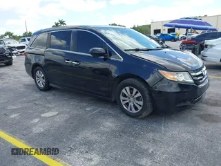 2016 Honda Odyssey SE with VIN 5FNRL5H36GB078398, listed as a IAAI auction lot 41995777 with 169,910 mi miles. Bid and sale history available at carsss.com. Image 1.