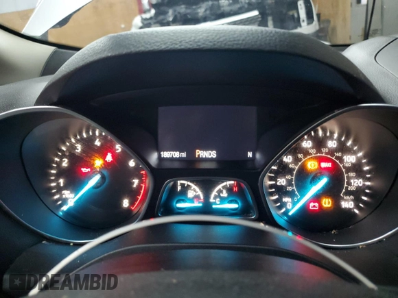 2017 Ford Escape SE with VIN 1FMCU9GD7HUE71142, listed as a Copart auction lot 55446105 with 189,708 mi miles and Clean Title. Bid and sale history available at carsss.com. Image 9.