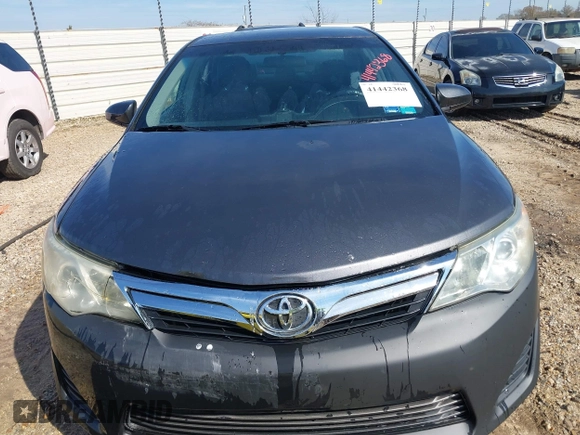 2012 Toyota Camry L with VIN 4T4BF1FK9CR183452, listed as a IAAI auction lot 41442368 with 231,965 mi miles and . Bid and sale history available at carsss.com. Image 12.