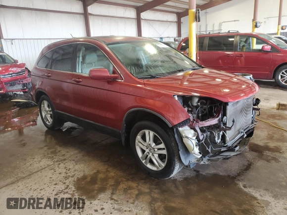 2011 Honda CR-V EX-L with VIN JHLRE4H74BC022251, listed as a Copart auction lot 54126755 with 210,283 mi miles and Salvage Title. Bid and sale history available at carsss.com. Image 4.
