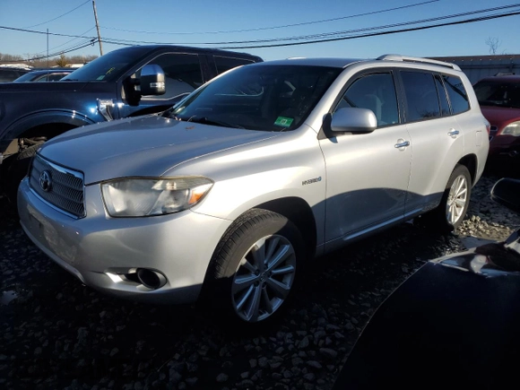 2010 Toyota Highlander Hybrid with VIN JTEBW3EH2A2048012, listed as a Copart auction lot 84794894 with 125,346 mi miles and Salvage Title. Bid and sale history available at carsss.com. Image 1.