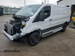 2024 Ford Transit Cargo with VIN 1FTBR1Y82RKA62547, listed as a Copart auction lot 51338505 with 6,979 mi miles and Clean Title. Bid and sale history available at DreamBid. Image 1.