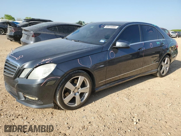 2012 Mercedes-Benz E E 350 Luxury with VIN WDDHF5KB6CA644068, listed as a Copart auction lot 50415805 with 141,629 mi miles and Salvage Title. Bid and sale history available at carsss.com. Image 1.