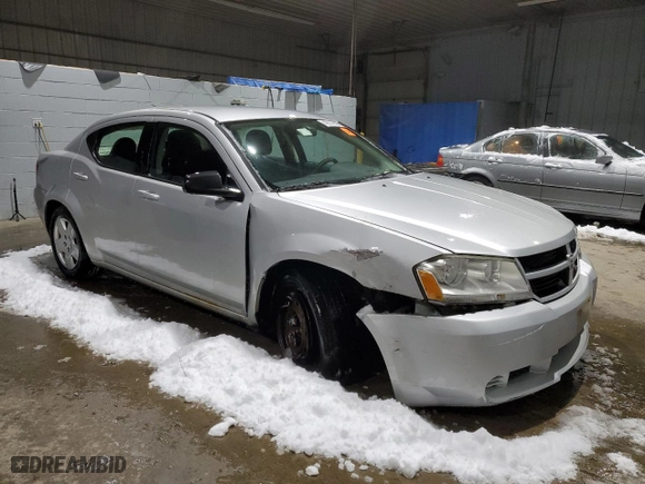2010 Dodge Avenger SXT with VIN 1B3CC4FB1AN210228, listed as a Copart auction lot 42814045 with 0 mi miles and Salvage Title. Bid and sale history available at carsss.com. Image 4.