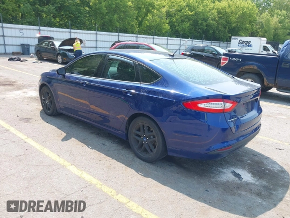 2013 Ford Fusion SE with VIN 3FA6P0H7XDR105003, listed as a IAAI auction lot 42393053 with 166,128 mi miles and . Bid and sale history available at DreamBid. Image 3.