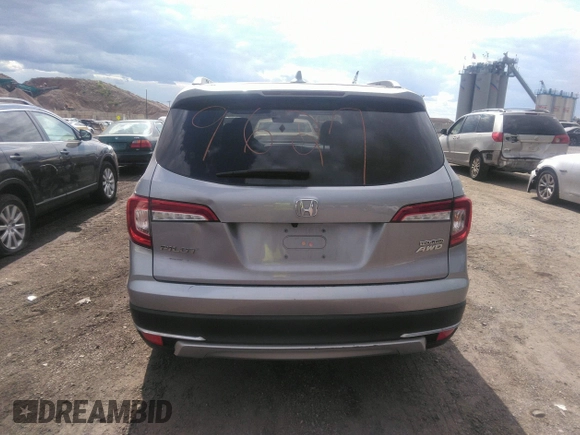 2022 Honda Pilot Touring 7-Passenger with VIN 5FNYF6H60NB013465, listed as a IAAI auction lot 40139627 with 78,161 mi miles. Bid and sale history available at carsss.com. Image 16.