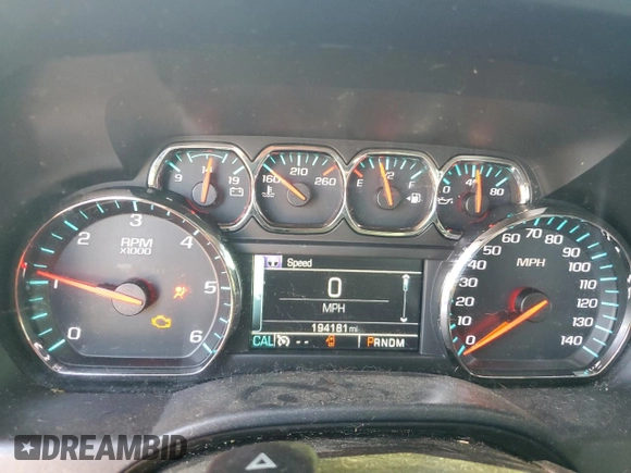 2015 Chevrolet Silverado 1500 LT with VIN 1GCRCREH4FZ196997, listed as a Copart auction lot 63144014 with 194,181 mi miles and Salvage Title. Bid and sale history available at carsss.com. Image 9.