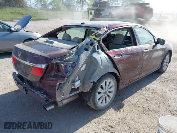 2015 Honda Accord EX-L с VIN 1HGCR2F84FA017030, выставлен на аукционе IAAI как лот 42242195 с пробегом 77 556 миль миль и . История ставок и продаж доступна на DreamBid. Изображение 4.
