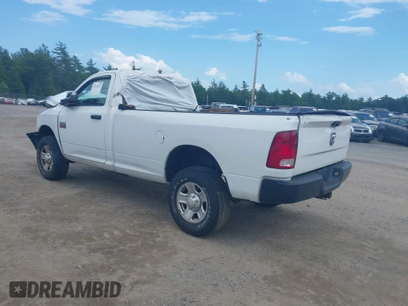 2012 Ram 2500 with VIN 3C6LD5AT6CG204705, listed as a IAAI auction lot 42126252 with Not provided miles and . Bid and sale history available at DreamBid. Image 3.