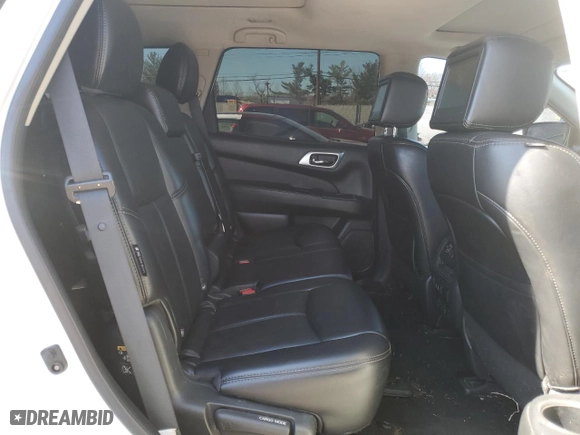 2019 Nissan Pathfinder S with VIN 5N1DR2MM7KC595961, listed as a Copart auction lot 50716175 with 107,677 mi miles and Salvage Title. Bid and sale history available at carsss.com. Image 10.