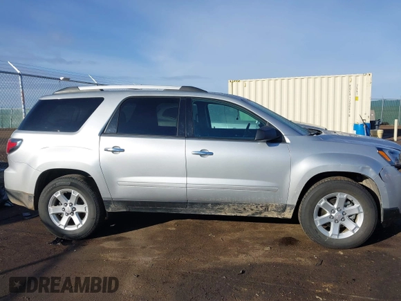 2015 GMC Acadia SLE with VIN 1GKKRNED1FJ294538, listed as a IAAI auction lot 41630960 with 42,934 mi miles and . Bid and sale history available at DreamBid. Image 14.