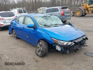 2022 Nissan Sentra SV z VIN 3N1AB8CV7NY315978, wystawiony jako IAAI lot #41706437 z przebiegiem 45 943 mil mil oraz . Historia ofert i sprzedaży dostępna na DreamBid. Obrazek 1.