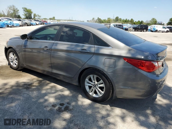 2012 Hyundai Sonata GLS with VIN 5NPEB4AC2CH496734, listed as a Copart auction lot 53071005 with 86,299 mi miles and Salvage Title. Bid and sale history available at carsss.com. Image 2.
