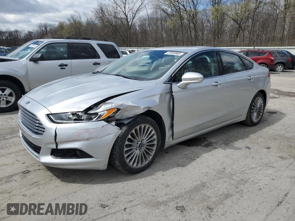 2016 Ford Fusion Titanium with VIN 3FA6P0K99GR319253, listed as a Copart auction lot 51935965 with 186,717 mi miles and Salvage Title. Bid and sale history available at DreamBid. Image 1.