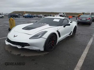 2016 Chevrolet Corvette Z06 3LZ with VIN 1G1YU2D62G5600588, listed as a IAAI auction lot 41194235 with 57,537 mi miles. Bid and sale history available at carsss.com. Image 17.