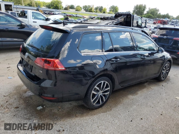 2016 Volkswagen Golf SportWagen TSI S with VIN 3VWC17AU0GM521731, listed as a Copart auction lot 63561814 with 106,812 mi miles and Salvage Title. Bid and sale history available at carsss.com. Image 3.