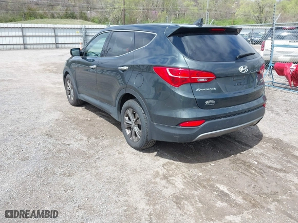 2013 Hyundai Santa Fe Sport with VIN 5XYZTDLB7DG016604, listed as a IAAI auction lot 42078223 with 317,675 mi miles. Bid and sale history available at carsss.com. Image 3.