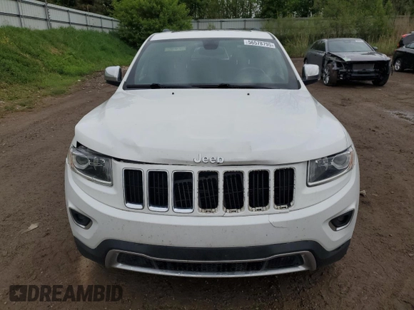 2014 Jeep Grand Cherokee Limited with VIN 1C4RJFBG2EC289826, listed as a Copart auction lot 56578795 with 193,354 mi miles and Clean title. Bid and sale history available at DreamBid. Image 5.