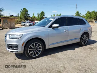 2017 Audi Q7 Premium Plus with VIN WA1LAAF75HD002846, listed as a Copart auction lot 61648555 with 137,758 mi miles and Clean title. Bid and sale history available at DreamBid. Image 1.