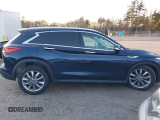 2019 Infiniti QX50 Luxe with VIN 3PCAJ5M32KF132667, listed as a IAAI auction lot 41095763 with 82,549 mi miles and . Bid and sale history available at DreamBid. Image 13.