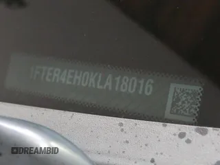 2019 Ford Ranger XL с VIN 1FTER4EH0KLA18016, выставлен на аукционе Copart как лот 58559195 с пробегом 52 620 миль миль и Списание • Salvage title. История ставок и продаж доступна на DreamBid. Изображение 10.