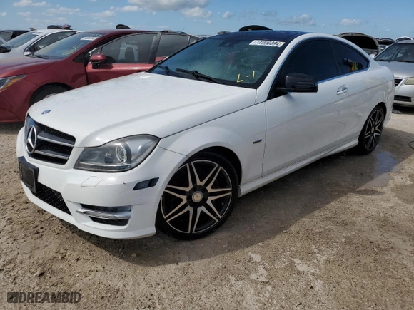 2013 Mercedes-Benz C-Class C 250 with VIN WDDGJ4HBXDG060881, listed as a Copart auction lot 74990394 with 0 mi miles and Non Repairable. Bid and sale history available at carsss.com. Image 1.