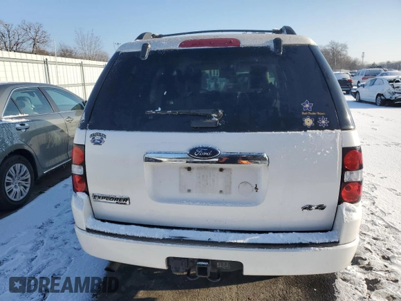 2010 Ford Explorer Limited with VIN 1FMEU7F84AUA38742, listed as a Copart auction lot 88045805 with 91,607 mi miles and Salvage Title. Bid and sale history available at carsss.com. Image 6.
