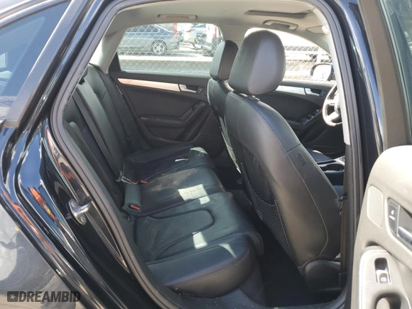 2014 Audi A4 Premium with VIN WAUAFAFL2EA004477, listed as a Copart auction lot 49295435 with 0 mi miles and Salvage Title. Bid and sale history available at carsss.com. Image 10.
