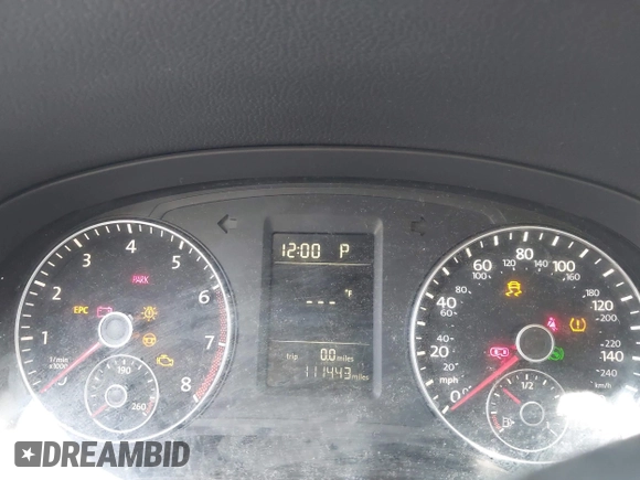 2014 Volkswagen Passat Wolfsburg Edition with VIN 1VWAT7A35EC056127, listed as a IAAI auction lot 42497467 with 111,443 mi miles and . Bid and sale history available at DreamBid. Image 7.
