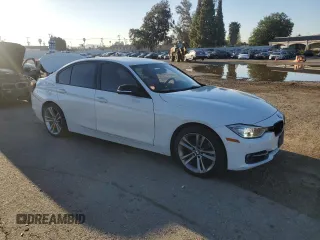 2015 BMW 3 Series 328i with VIN WBA3A5C5XFF610652, listed as a Copart auction lot 48208295 with 88,194 mi miles and Salvage Title. Bid and sale history available at carsss.com. Image 4.