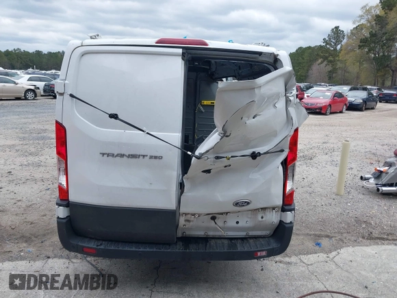 2023 Ford Transit Cargo with VIN 1FTBR1Y85PKA34934, listed as a IAAI auction lot 41768055 with 47,840 mi miles and . Bid and sale history available at DreamBid. Image 17.