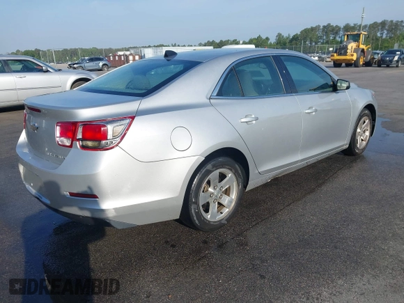 2014 Chevrolet Malibu LS with VIN 1G11A5SL9EF289625, listed as a IAAI auction lot 41985490 with 122,628 mi miles and . Bid and sale history available at DreamBid. Image 4.
