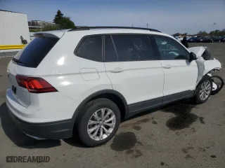2020 Volkswagen Tiguan S with VIN 3VV1B7AX0LM010890, listed as a Copart auction lot 49478805 with 53,435 mi miles and Salvage Title. Bid and sale history available at carsss.com. Image 3.