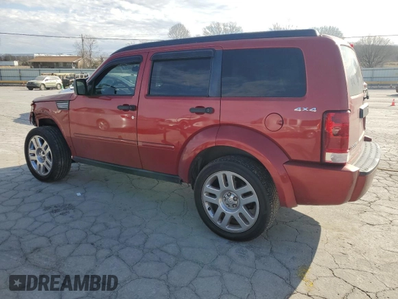 2010 Dodge Nitro Heat with VIN 1D4PU4GK0AW174962, listed as a Copart auction lot 47866095 with 179,282 mi miles and Clean title. Bid and sale history available at DreamBid. Image 2.